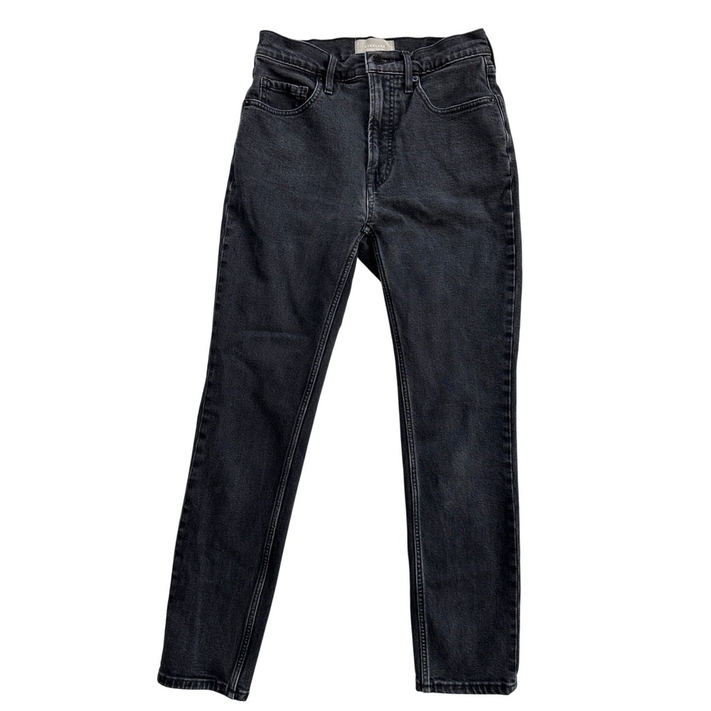 Everlane The Original Cheeky Jean Women 26 Regular Black Excellent High Rise